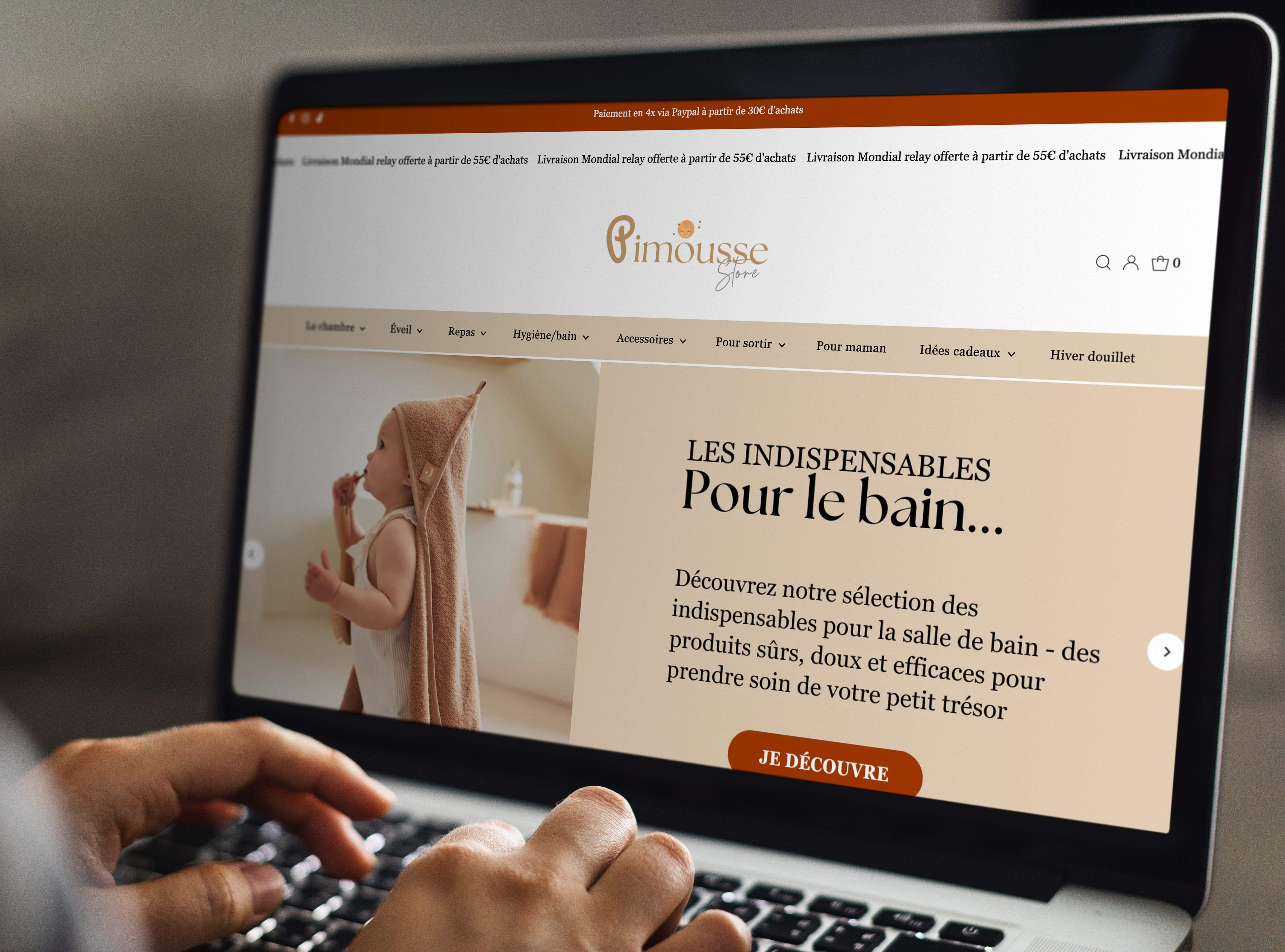 Pimousse Store — site e-commerce