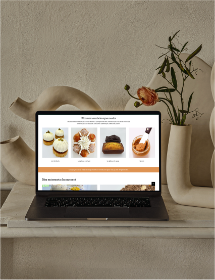 Nammi Pâtisserie — site Shopify e-commerce