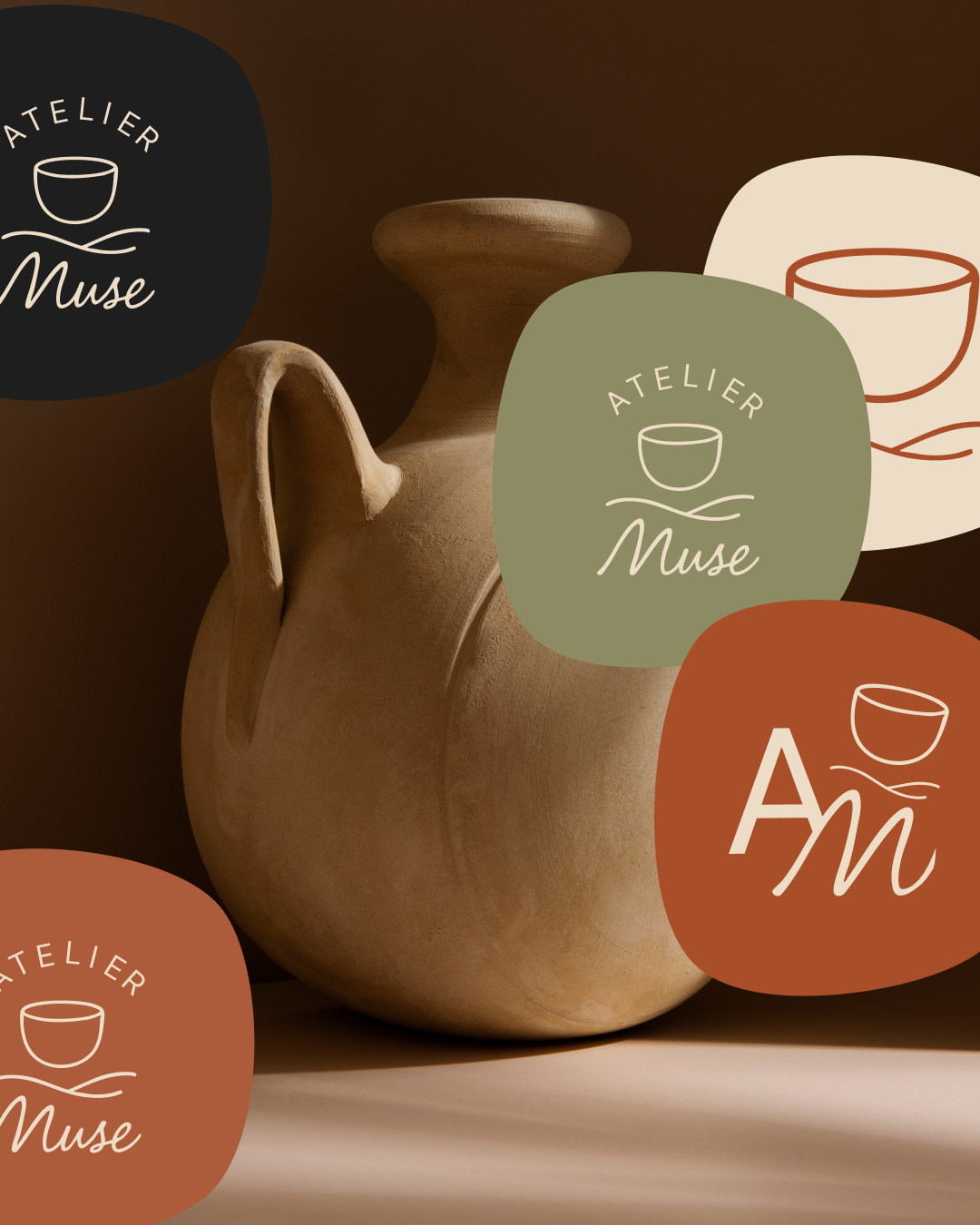 Atelier Muse — Détail typographique